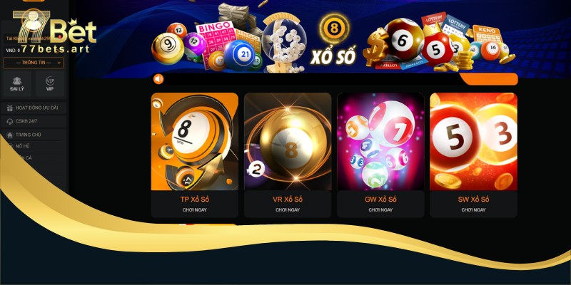 Khám phá Xổ số 77bet – Cơ hội trúng lớn, giải trí vô tận