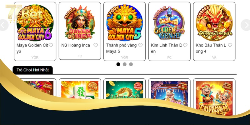 Nổ hũ 77bet - Tựa game giải trí đỉnh cao